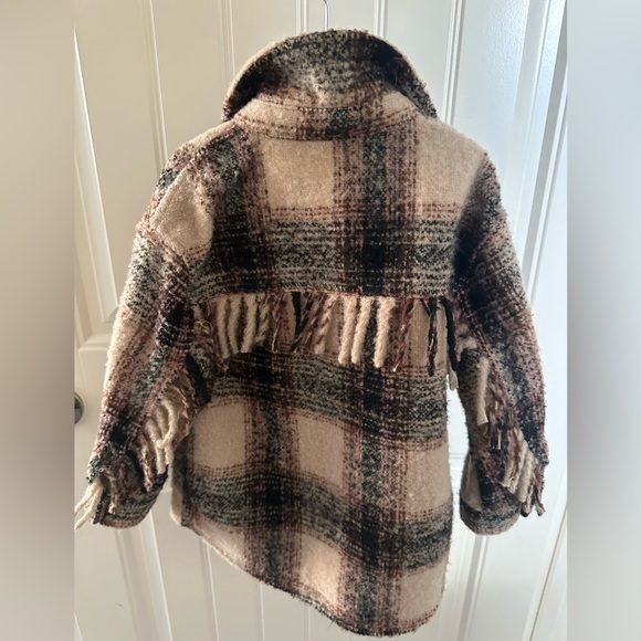 VGUC ZARA Fringe Girls Jacket - Picture 8 of 8